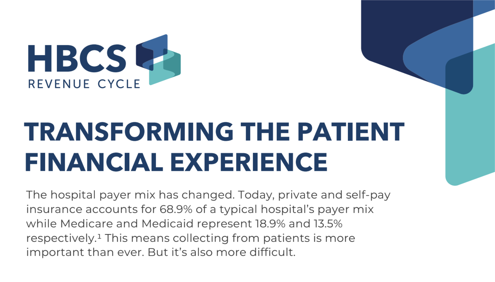 Transforming the Patient Financial Experience